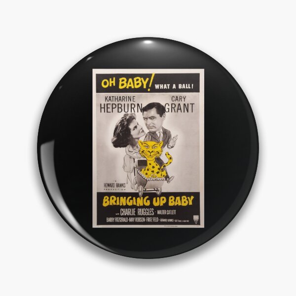 Item preview, Bringing Up Baby vintage film poster Cary Grant designed and sold by HelloCaryGrant.