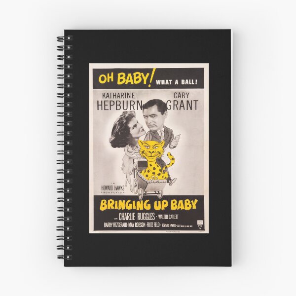 Item preview, Bringing Up Baby vintage film poster Cary Grant designed and sold by HelloCaryGrant.