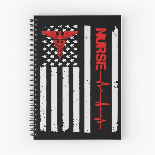 Item preview, nurse heartbeat USA flag designed and sold by Urlan.