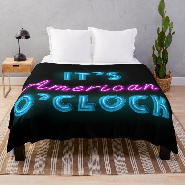 Item preview, It is American O`clock Cool Neon Sign  designed and sold by Urosek.
