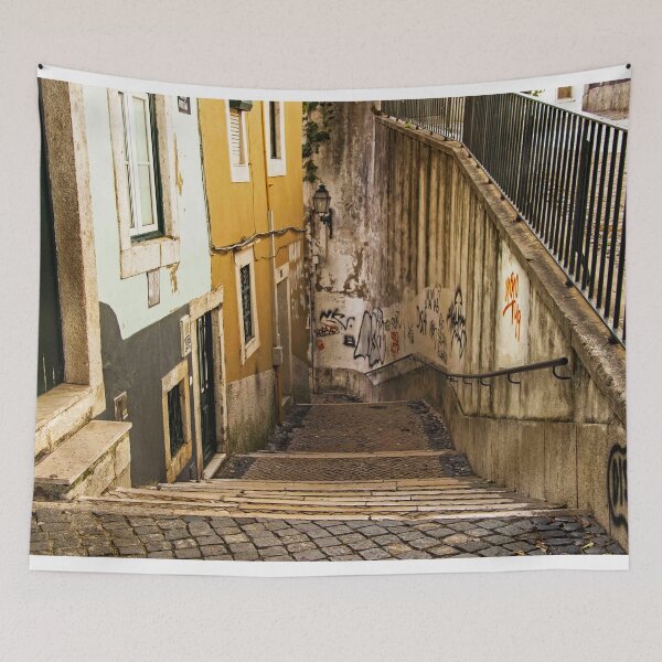 Item preview, The Ups And Downs Of Alfama - 1 © designed and sold by © Hany G. Jadaa © Prince John Photography.