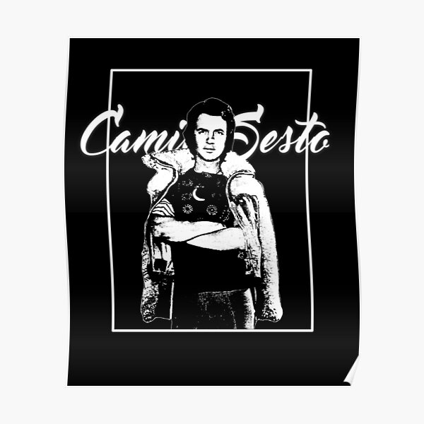 “Camilo Sesto” Poster for Sale by SanFernandez | Redbubble