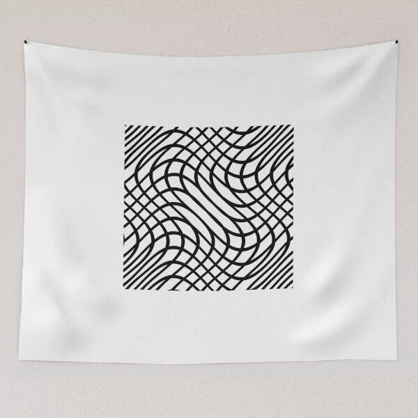 Item preview, abstract net designed and sold by Pat Heddles.