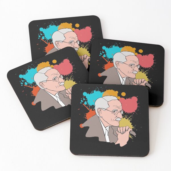 Item preview, Carl Gustav Jung Portrait - Jungian Psychology Teacher - Paint Edition designed and sold by isstgeschichte.