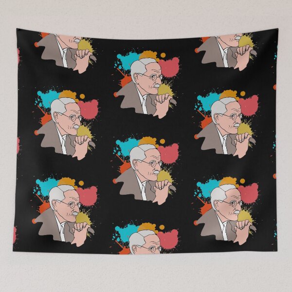 Item preview, Carl Gustav Jung Portrait - Jungian Psychology Teacher - Paint Edition designed and sold by isstgeschichte.