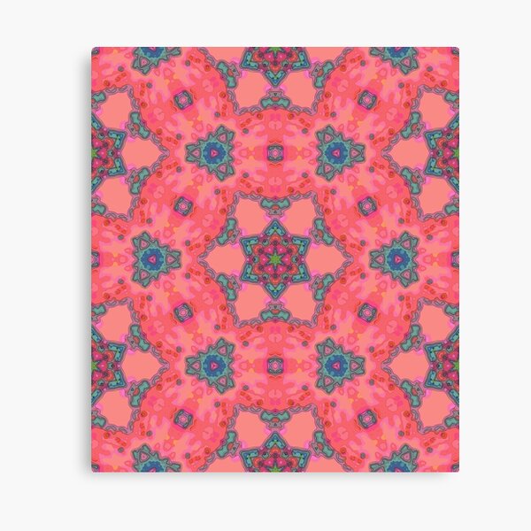 Pink Confetti Canvas Print