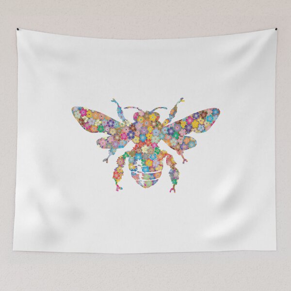Item preview, Bee Colorful Flowers Gift  designed and sold by Shariss.