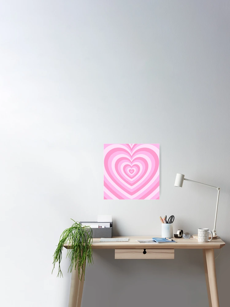 Latte Heart, Light Pink Hearts Sticker for Sale by Ayoub14