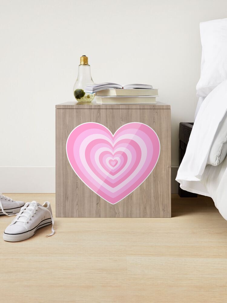 Light Pink Heart Stickers – Of Aspen Curated Gifts