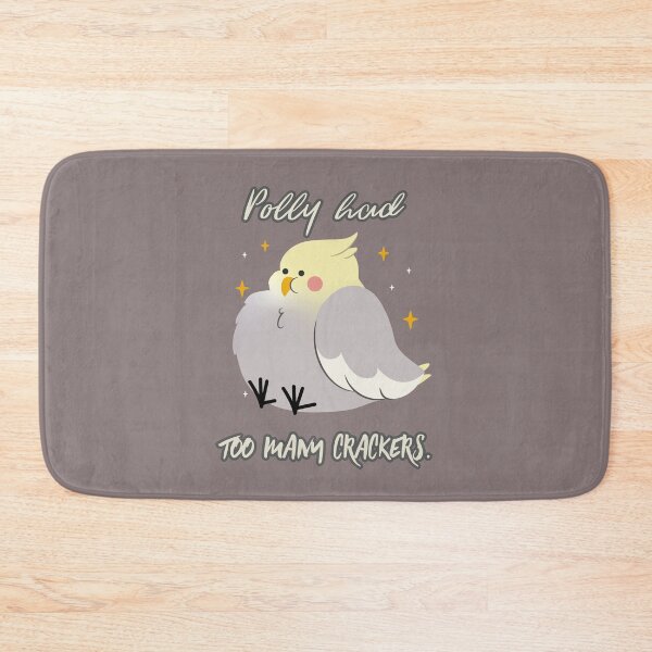 Item preview, Polly Had Too Many Crackers. Funny Fat Bird  designed and sold by Rebel-Design.