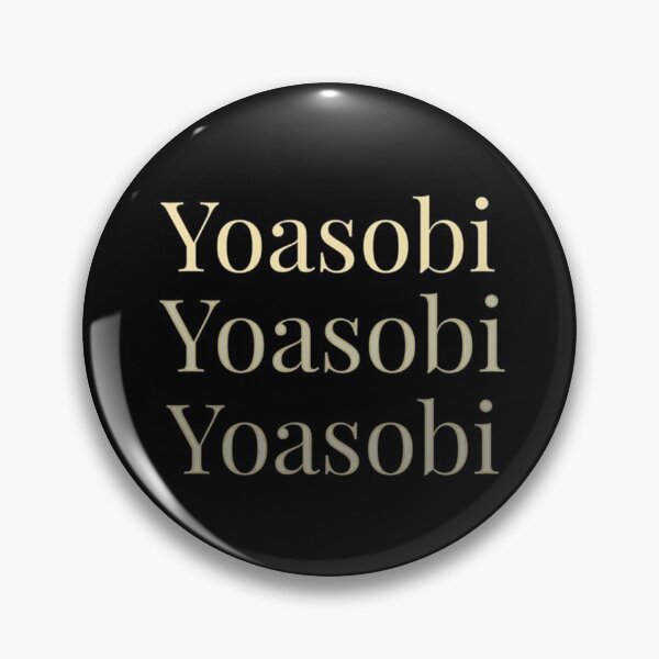 Item preview, Yoasobi Pin designed and sold by DarksApparel.