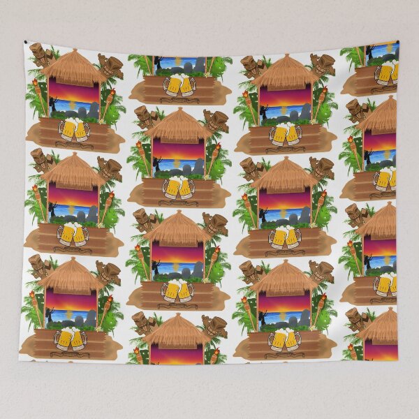 Item preview, Koukonei’s Tiki Hut designed and sold by SunnyByTheBay.