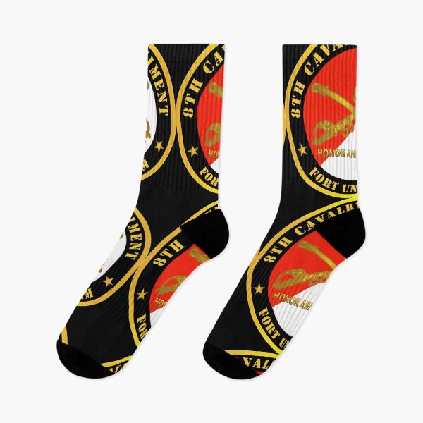 Item preview, Army - 8th Cavalry Regiment - Fort Union,  NM - Honor and Courage w Cav Branch designed and sold by Military Insignia Products.