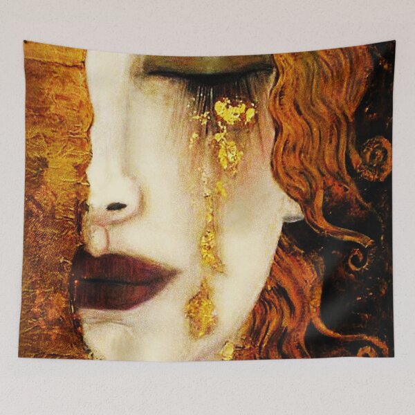 Item preview, "Freya's Tears" by Gustav Klimt  designed and sold by timelessfancy.