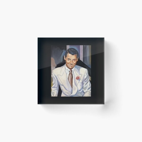 Item preview, Cary Grant painting portrait designed and sold by HelloCaryGrant.