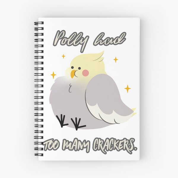 Item preview, Polly Had Too Many Crackers. Funny Fat Bird  designed and sold by Rebel-Design.
