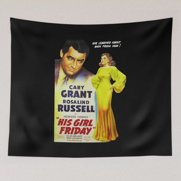 Item preview, His Girl Friday Poster Cary Grant designed and sold by HelloCaryGrant.