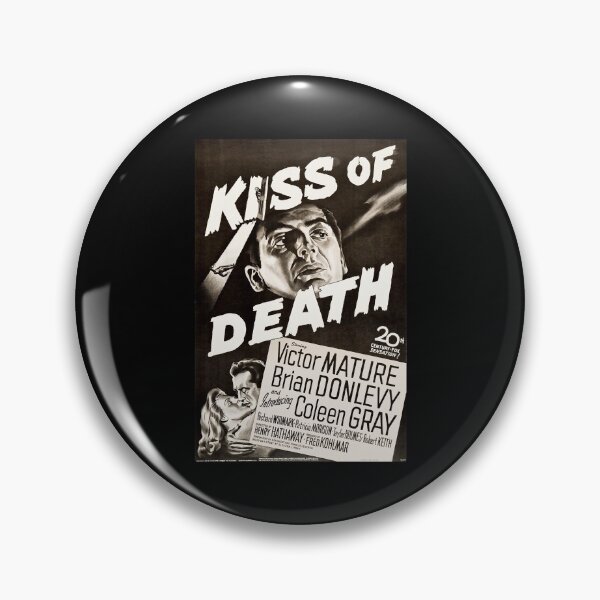 Item preview, Kiss of Death vintage film poster Cary Grant designed and sold by HelloCaryGrant.