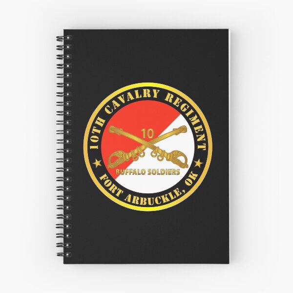 Item preview, Army - 10th Cavalry Regiment - Fort Arbuckle, OK - Buffalo Soldiers w Cav Branch designed and sold by Military Insignia Products.