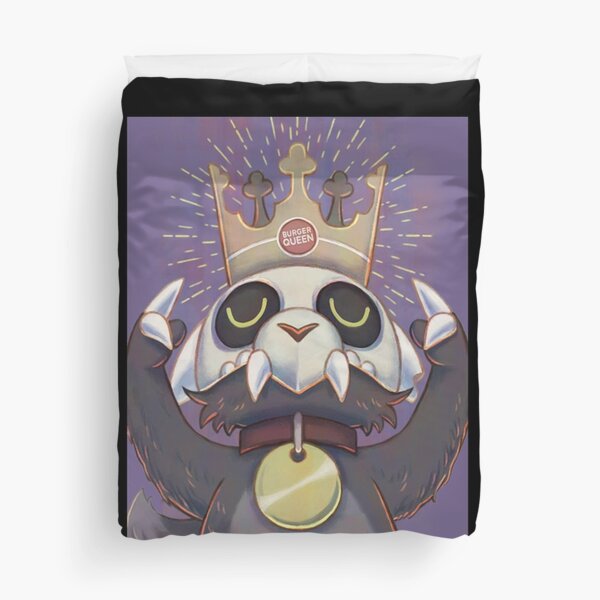 The Owl House Burger Quee| Perfect Gift | Owl house gift Duvet Cover
