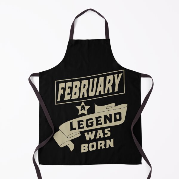 Item preview, February a Legend Was born birthday gift designed and sold by rodmendonca.