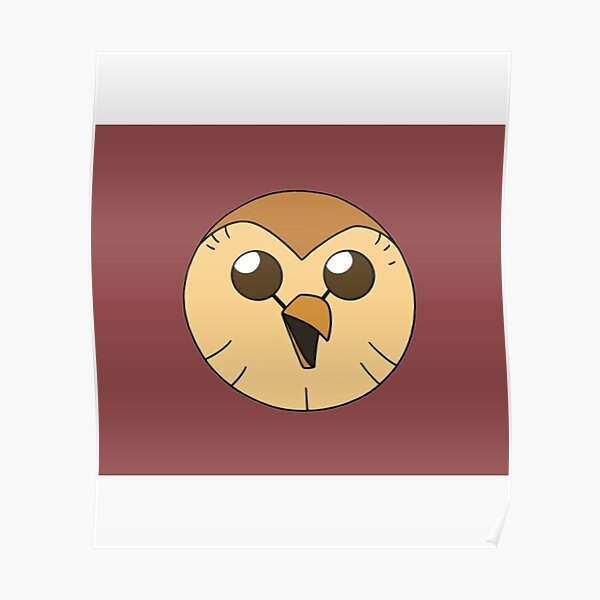 Hooty owl hous| Perfect Gift | Owl house gift Poster