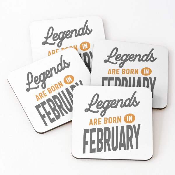 Item preview, Legends Are Born In February Birthday designed and sold by cidolopez.