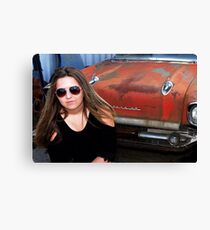 CAR MODEL Canvas Print