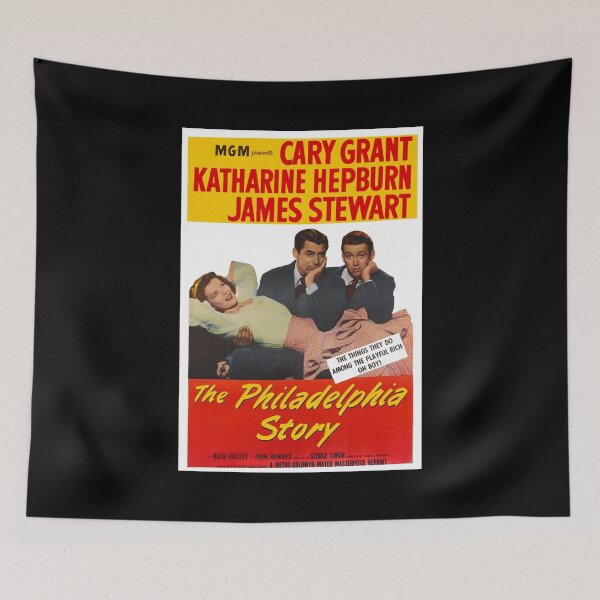 Item preview, The Philadelphia Story - Katherine Hepburn James Stewart Cary Grant designed and sold by HelloCaryGrant.