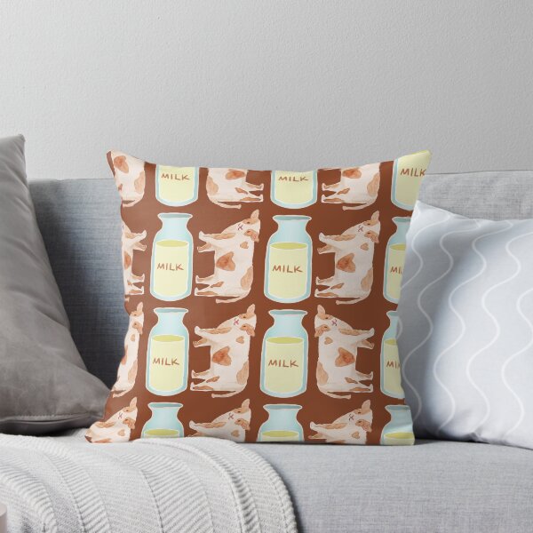 Artikelvorschau, süßes Milch- und Kuhmuster entworfen und verkauft von mhoostore.