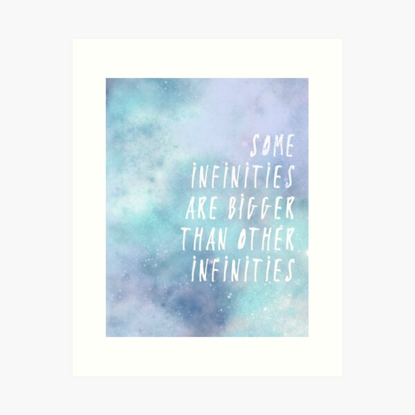 Item preview, Some Infinities designed and sold by The Eighty-Sixth Floor.