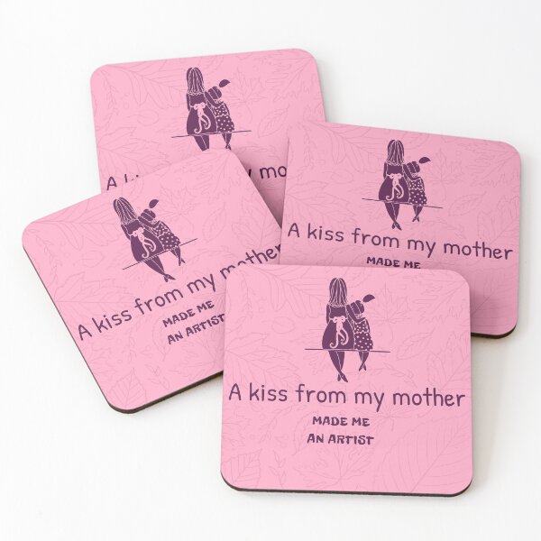 Item preview, A kiss from my mother made me an artist designed and sold by loooly16.