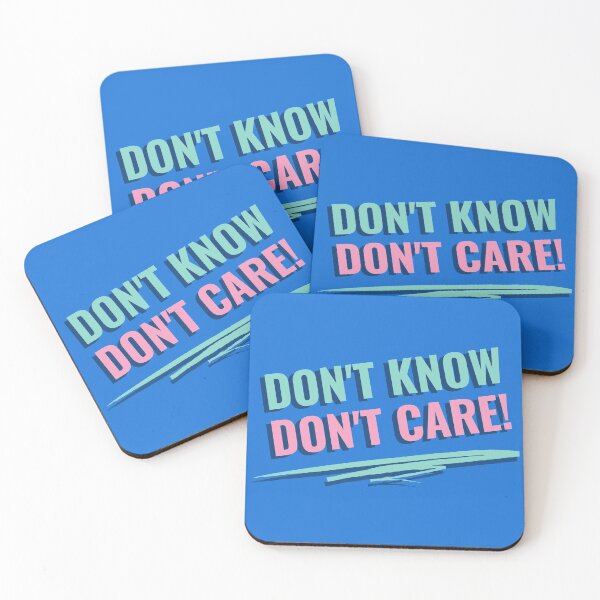 Item preview, Don't Know Don't Care Essential T-Shirt designed and sold by kstrafen.