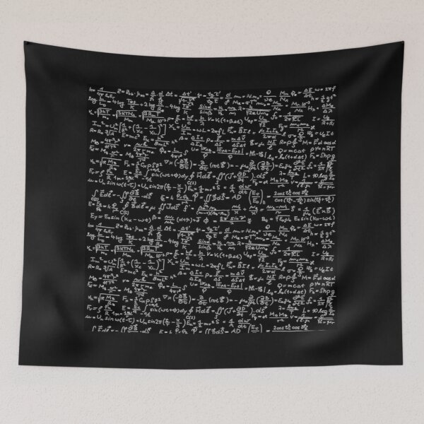 Item preview, Maths & Science formulas - art print designed and sold by WallStreet Arts.