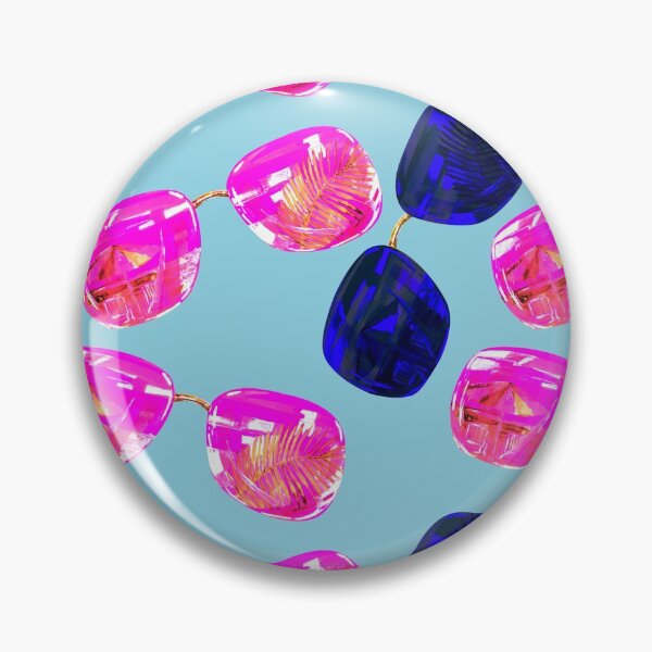 Item preview, Summer sunglasses pattern on a  light blie background designed and sold by Colibri77.