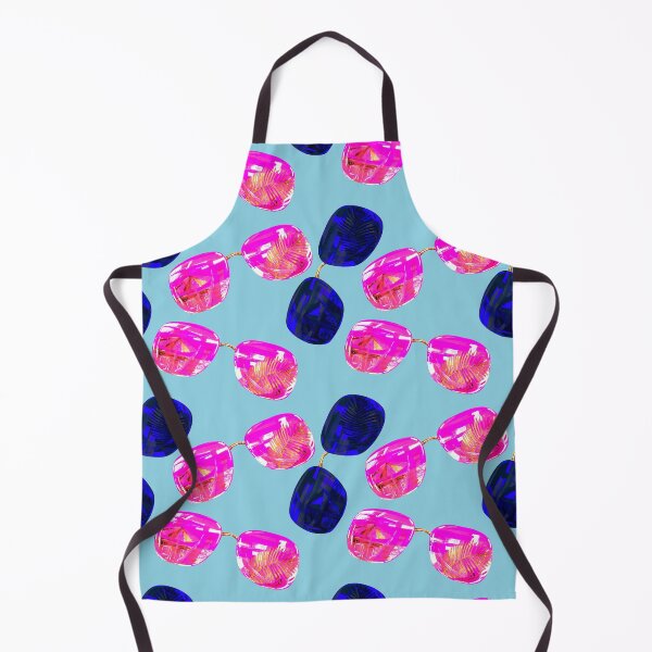 Item preview, Summer sunglasses pattern on a light blie background designed and sold by Colibri77.