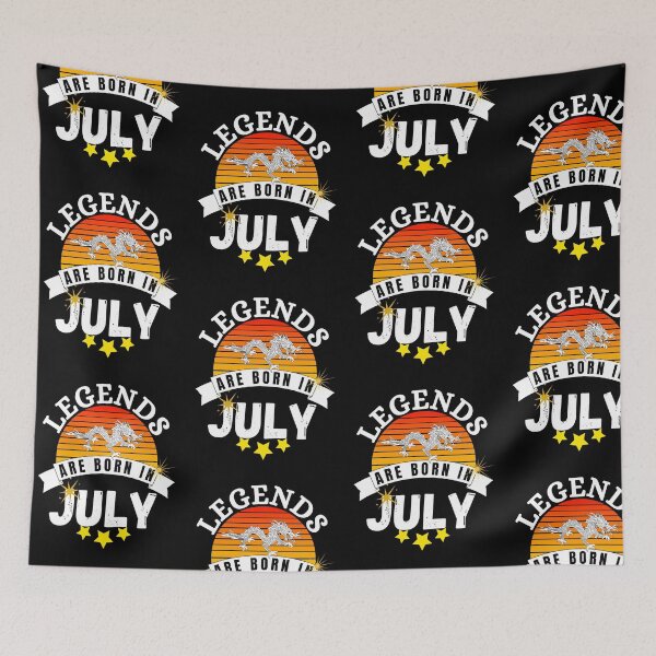 Item preview, legends are born in july designed and sold by ronaldsonou.
