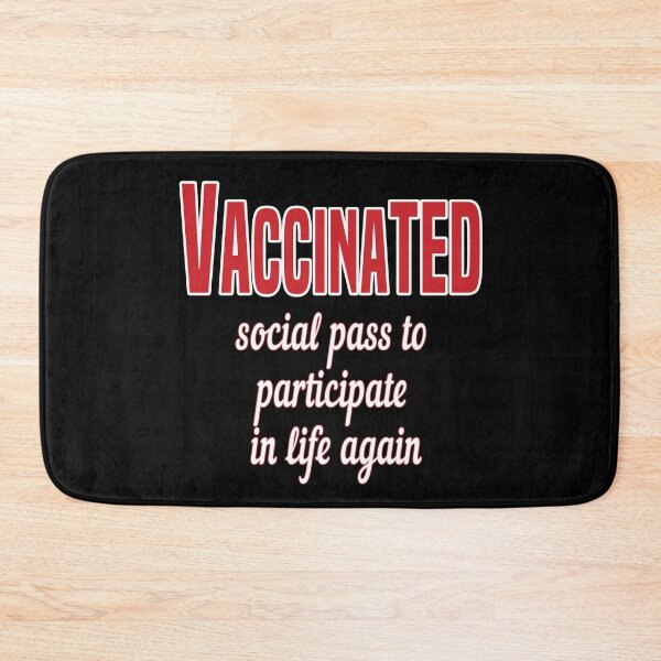 Item preview, Vaccinated Social Pass To Participate In Life Again designed and sold by Color-Sparkle.