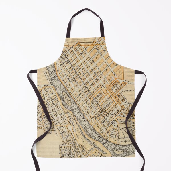 Item preview, Old Cedar Rapids IA Map (1875) Vintage City of Five Seasons Iowa Atlas designed and sold by BravuraMedia.