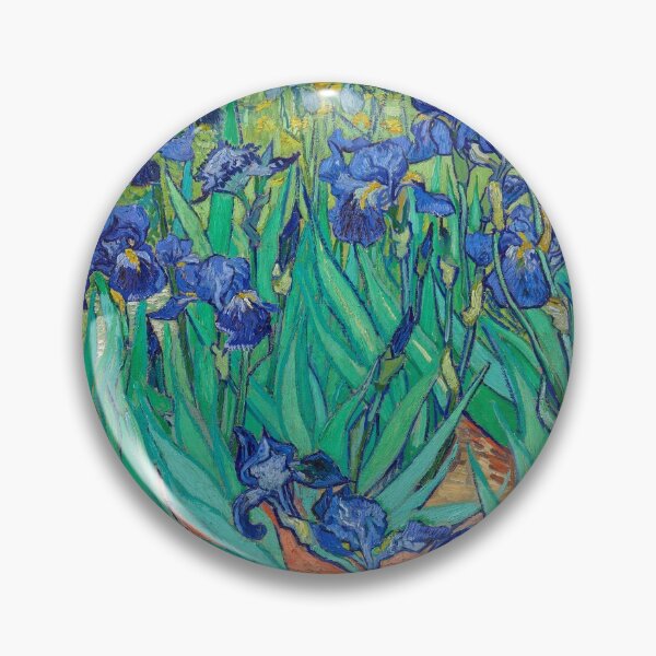 Item preview, Iris flower Garden designed and sold by All Things Wild.