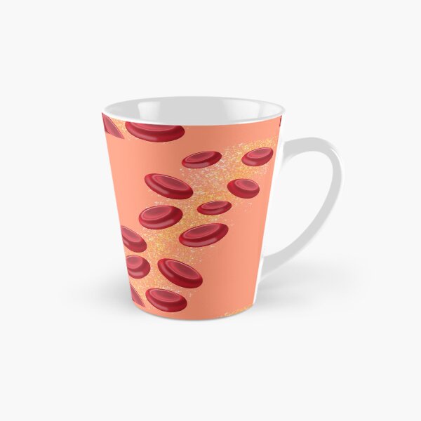 Item preview, Blood cells - Orange background designed and sold by Osher-BioArt.