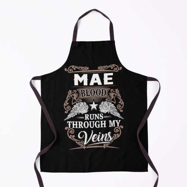 Item preview, Mae Name T Shirt - Mae Blood Runs Through My Veins Gift Item Tee.Png designed and sold by ribbinjunk.