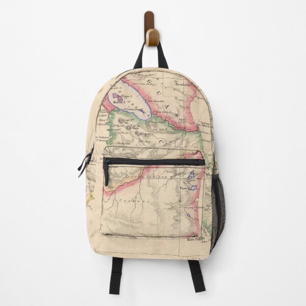 Item preview, Old Central America Map (1857) Vintage Latin America Countries Atlas designed and sold by BravuraMedia.
