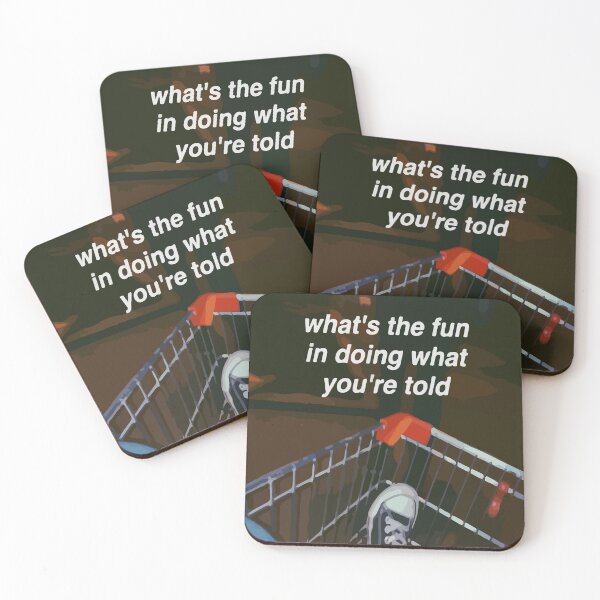 Item preview, quoted-what's the fun in doing what you told designed and sold by THENDRAL D.