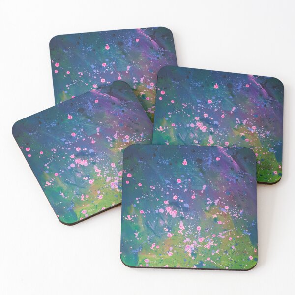 Item preview, Pink in the sky - Cosmic, galaxy, stars  designed and sold by Mandala Soul.