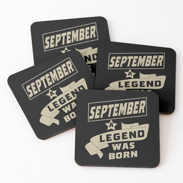 Item preview, September A Legend Was Born birthday gift designed and sold by rodmendonca.