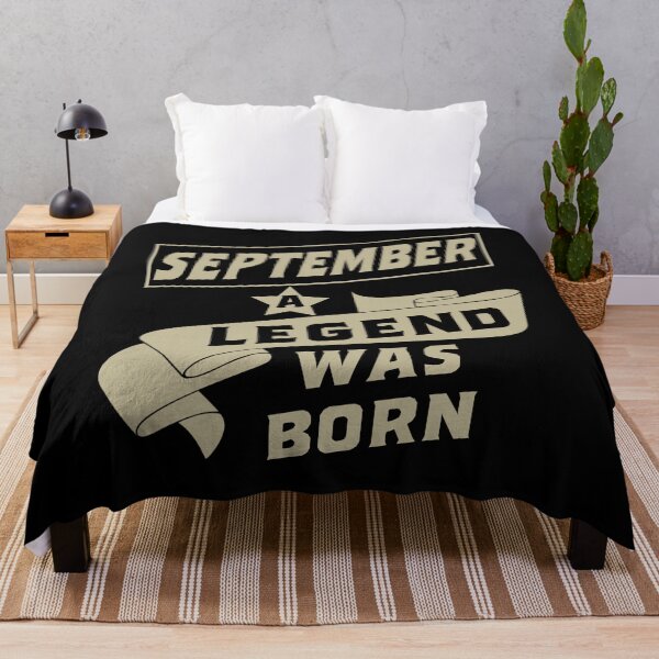 Item preview, September A Legend Was Born birthday gift designed and sold by rodmendonca.