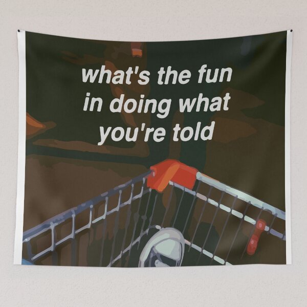 Item preview, quoted-what's the fun in doing what you told designed and sold by THENDRAL D.