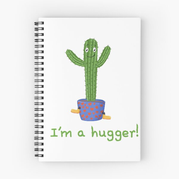 Item preview, I’m a hugger cactus fun designed and sold by Zela.