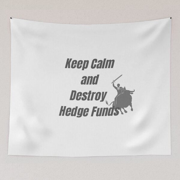 Item preview, Keep Calm and Destroy Hedge Funds designed and sold by WallStreet Arts.